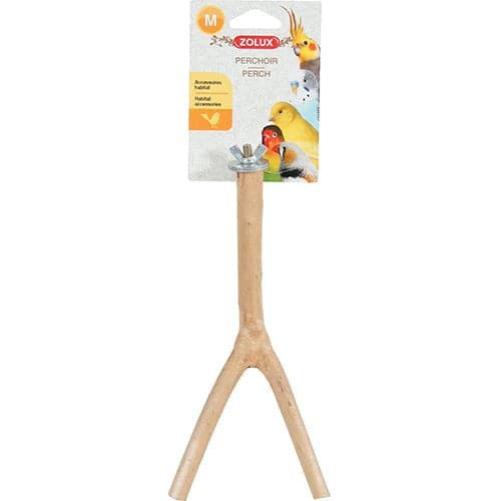 زولوكس بيرش غصن خشب طبيعي لجميع اقفاص الطيور حجم وسط Zolux Payana Natural Perch (M)