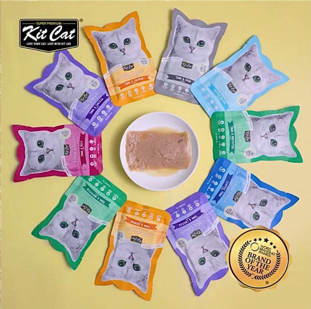 Kit Cat Petite Pouch Complete Balance Tuna In Recipe