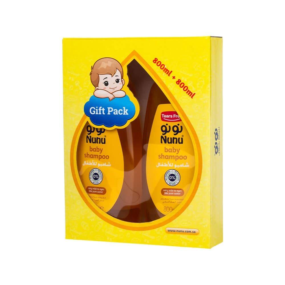 Nunu baby shampoo 800 + 800 ml