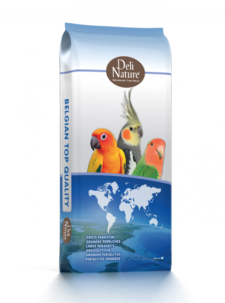 ديلي ناتشر مشكل طيور الروز والكروان بالفيتامين DeliNature Large Parakeets