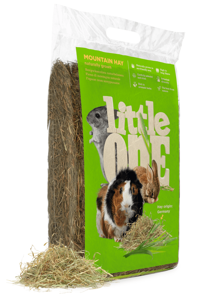 ليتل ون قش الجبل مع الهندباء 400 جرام Little One Mountain Hay with Dandelions 400g