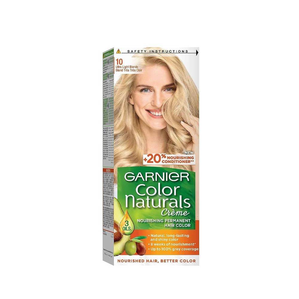 Garnier Color Naturals Hair Dye - Light Ice Blonde 10