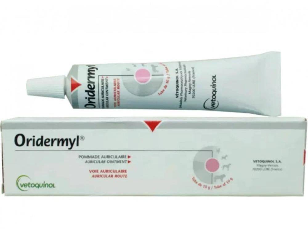 Oridermyl Auricular ointment Oridermyl Auricular ointment - Asar cream for treating ear mites 10 grams