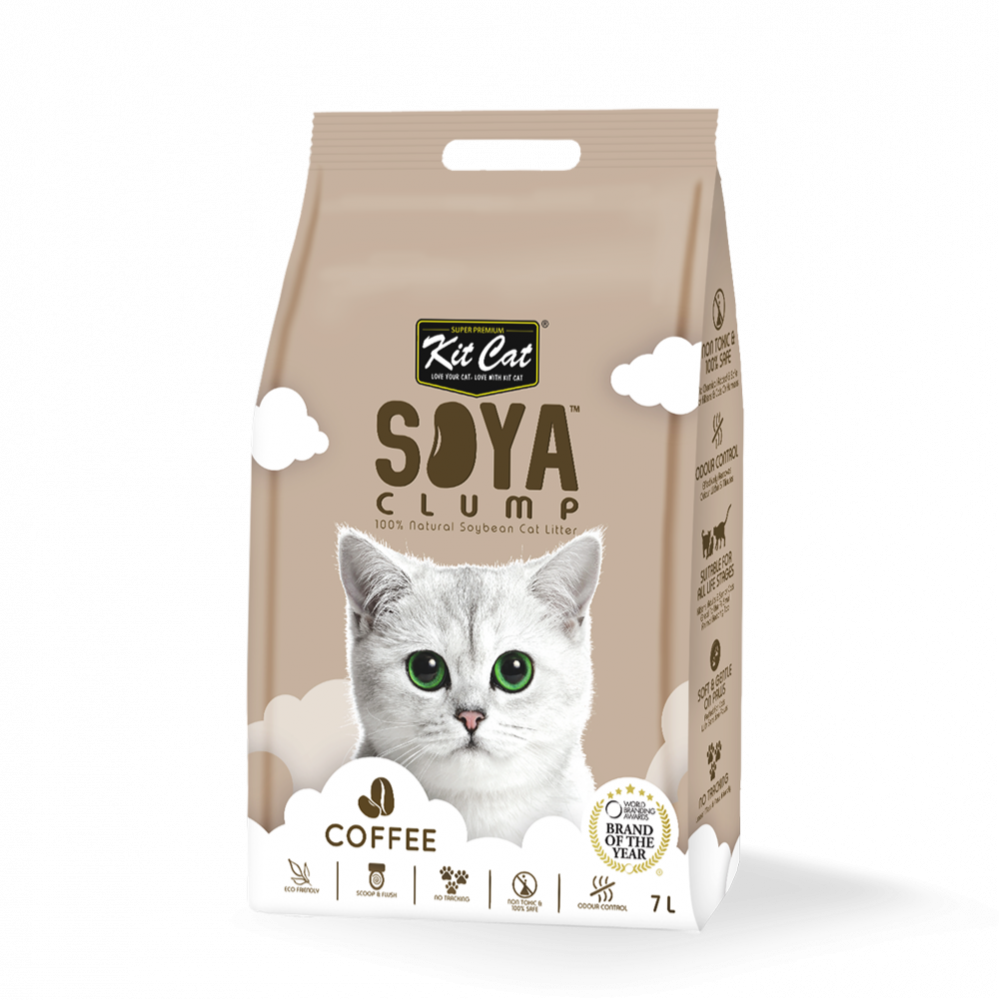 KitCat SoyaClump Litter Coffee 7L
