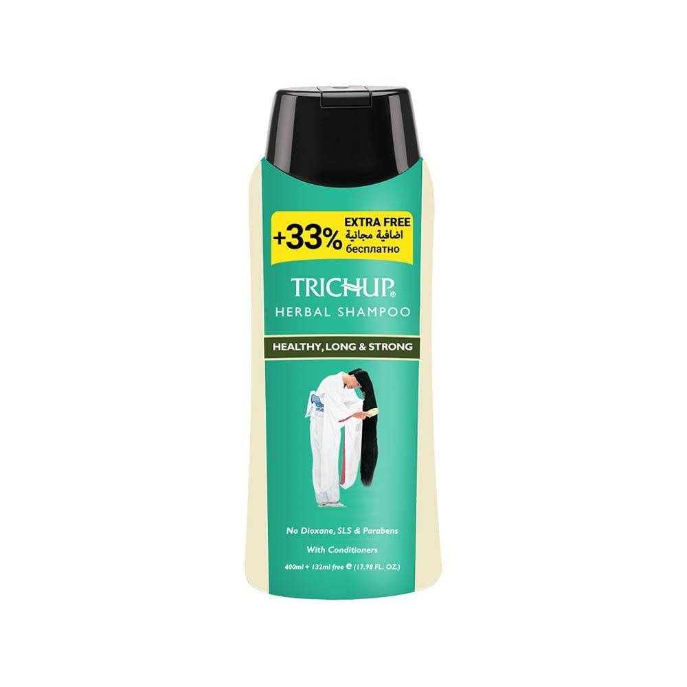 Trichup herbal shampoo for healthy, long and strong hair 400 + 132 ml free
