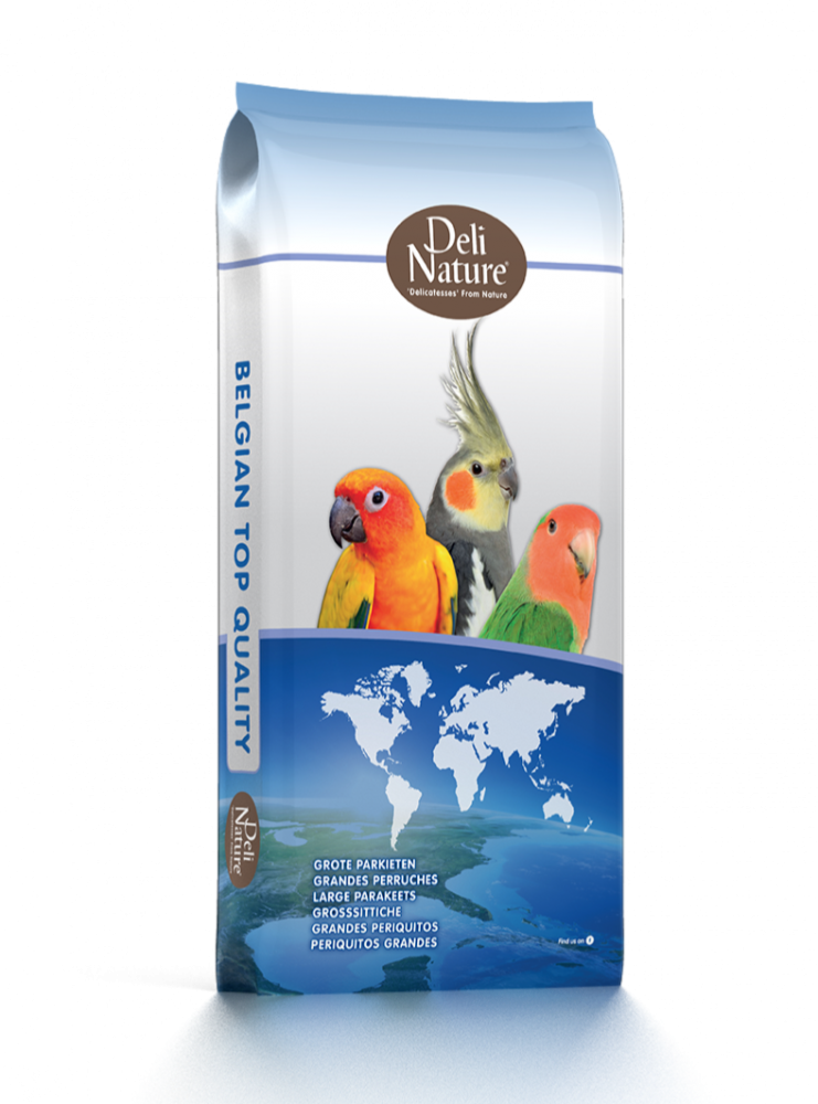 ديلي ناتشر مشكل طيور الروز الكروان خلطة الإنتاج شامبيون DeliNature Large Parakeets