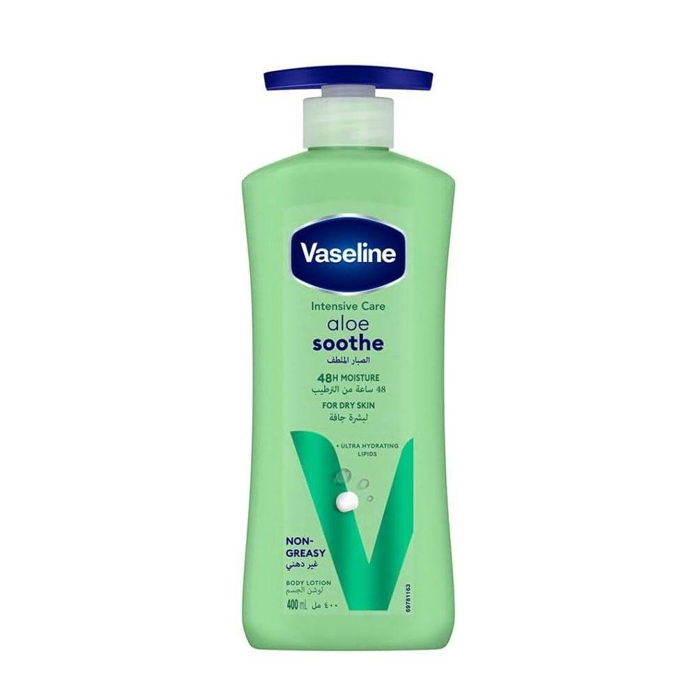 Vaseline Intensive Care Aloe Vera Soothing Lotion for Dry Skin - 400 ml