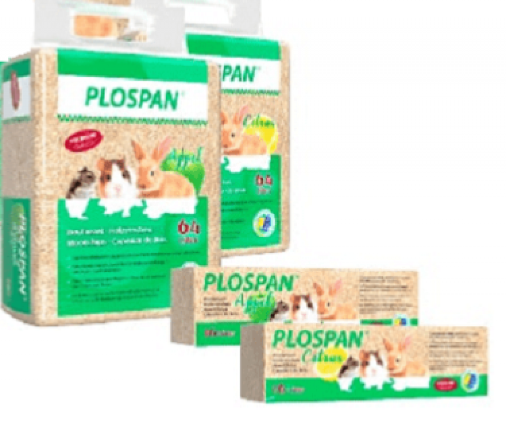 بلوسبان نشارة خشب للأرانب والهامستر 16لتر Plospan Bedding Litter For Rodents 16L