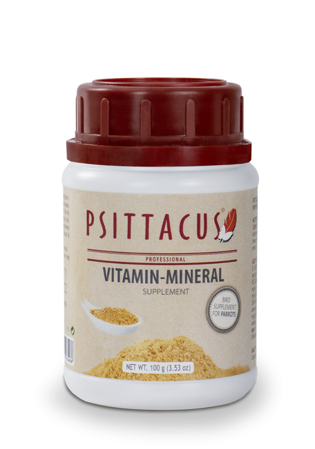 فيتامينات ومعادن للطيور من سيتاكوس PSITTACUS VITAMIN-MINERAL SUPPLEMENT