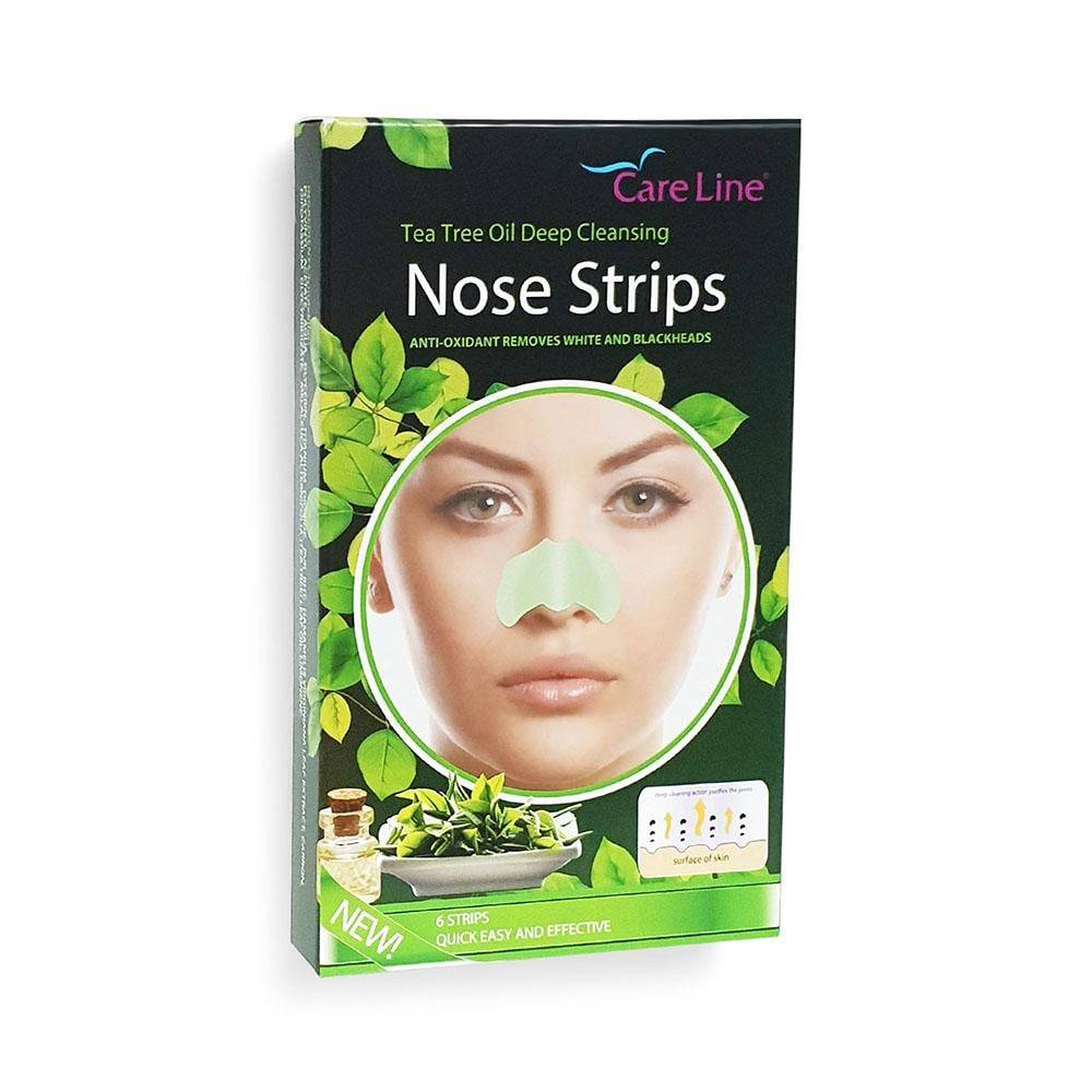 Care Line Deep Nasal Cleansing Strips Tea Tree Oil - 6 Strips
