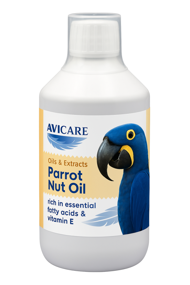 أفيكير زيت المكسرات للطاقة والخصوبة AviCare Parrot Nut Oil 250ml-500ml