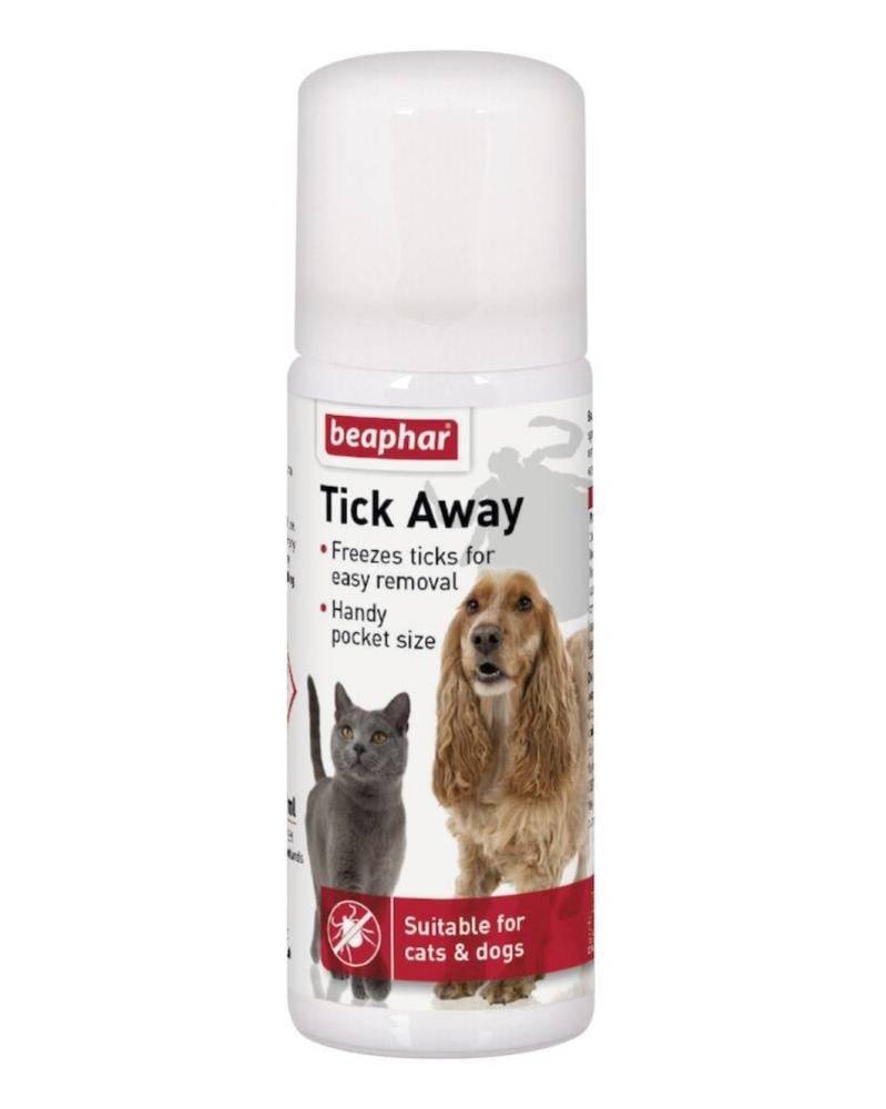 Beaphar Tick Away Cats Dogs Spray for cats and animals 50ml