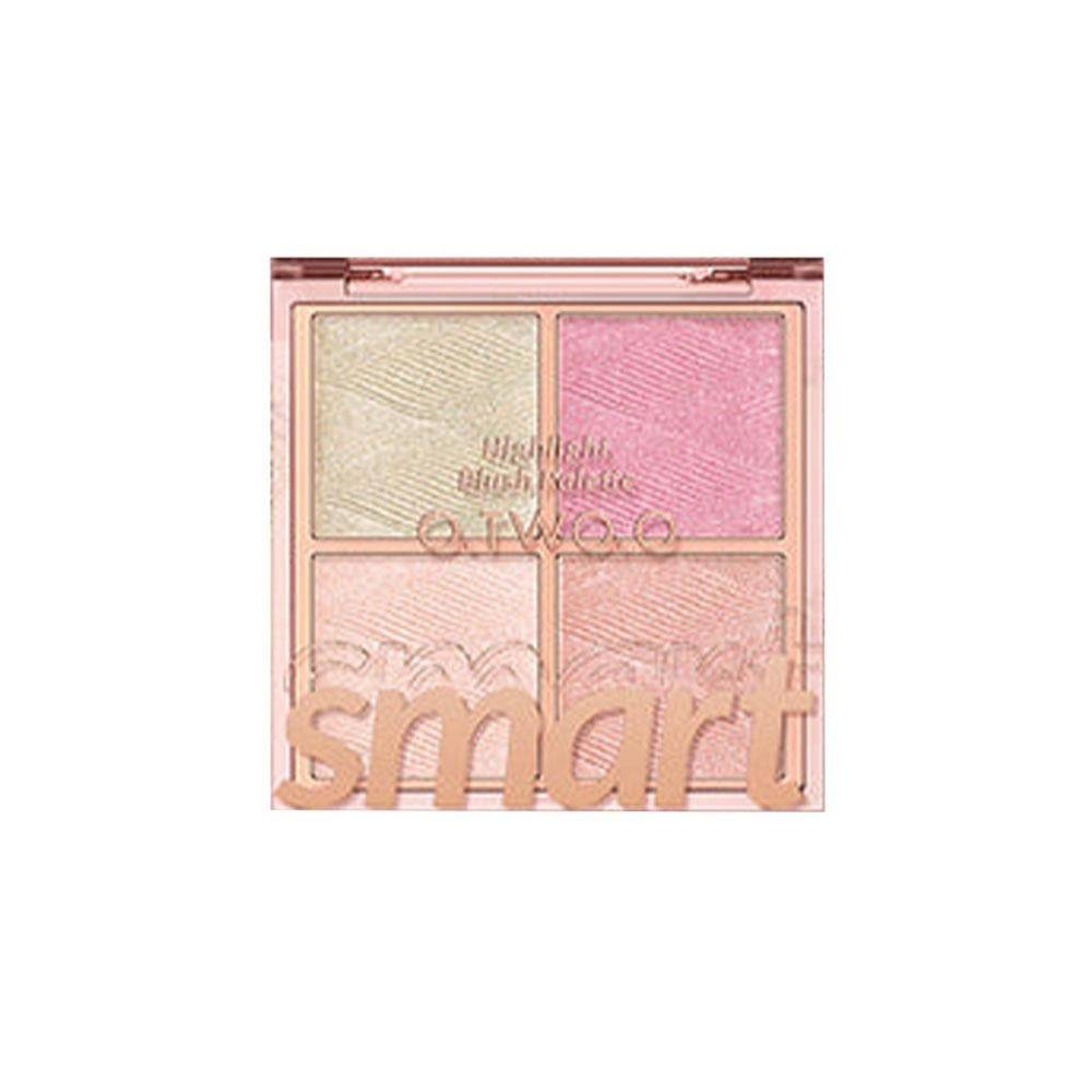 O2O Smart Light and Blush Palette 03 Shimmer Peach - 11 gm