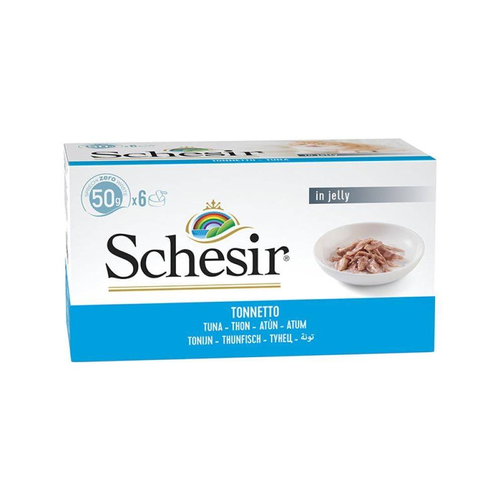شيزر معلبات التونة في الجيلي 6x50 عبوات متعددة - Schesir Tuna in Jelly 6×50g MultiPack