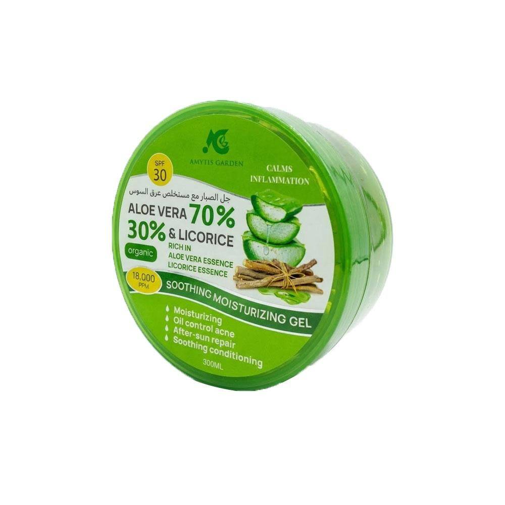 Amit's Garden Aloe Vera Gel with Licorice Extract - 300 ml