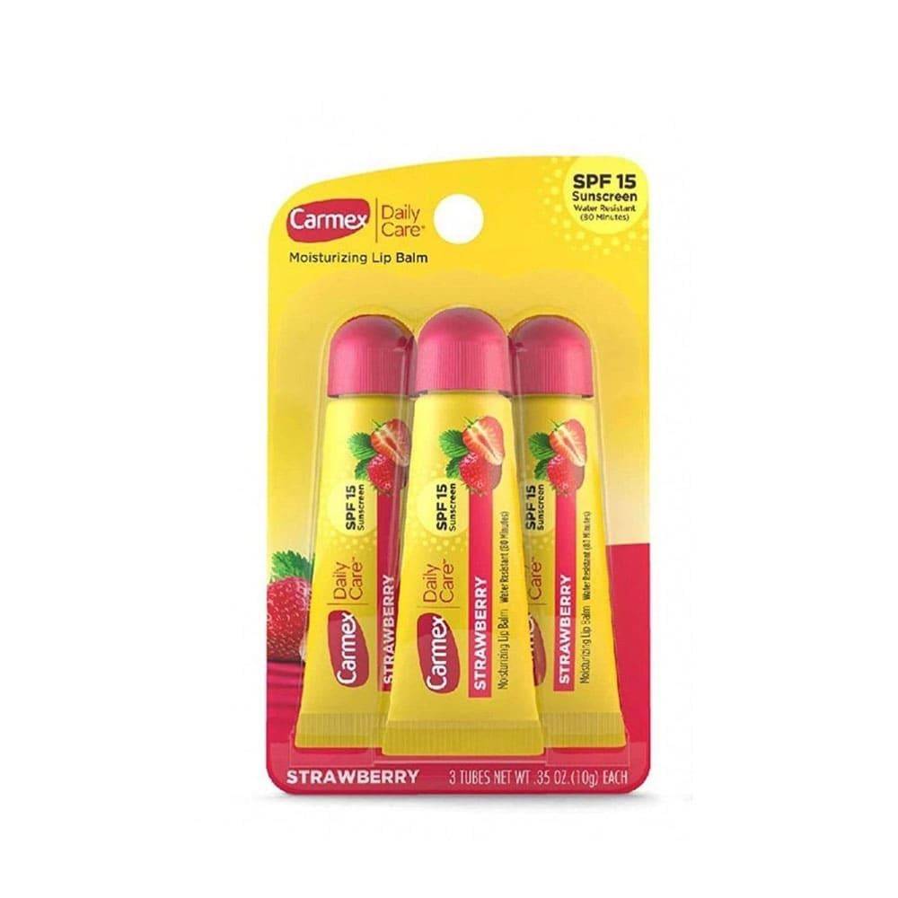 Carmex Strawberry Lip Balm - 3 * 10 gm