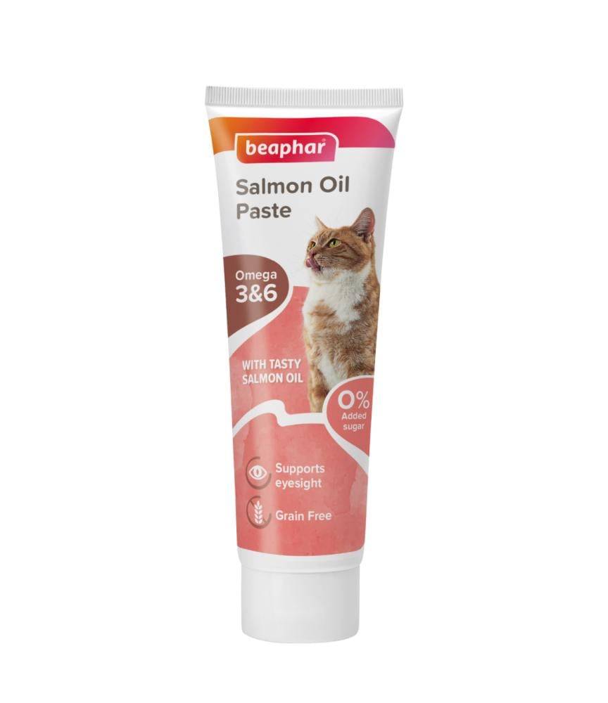بيفار معجون زيت السالمون للعناية بالفرو والجلد Beaphar Salmon Oil Paste