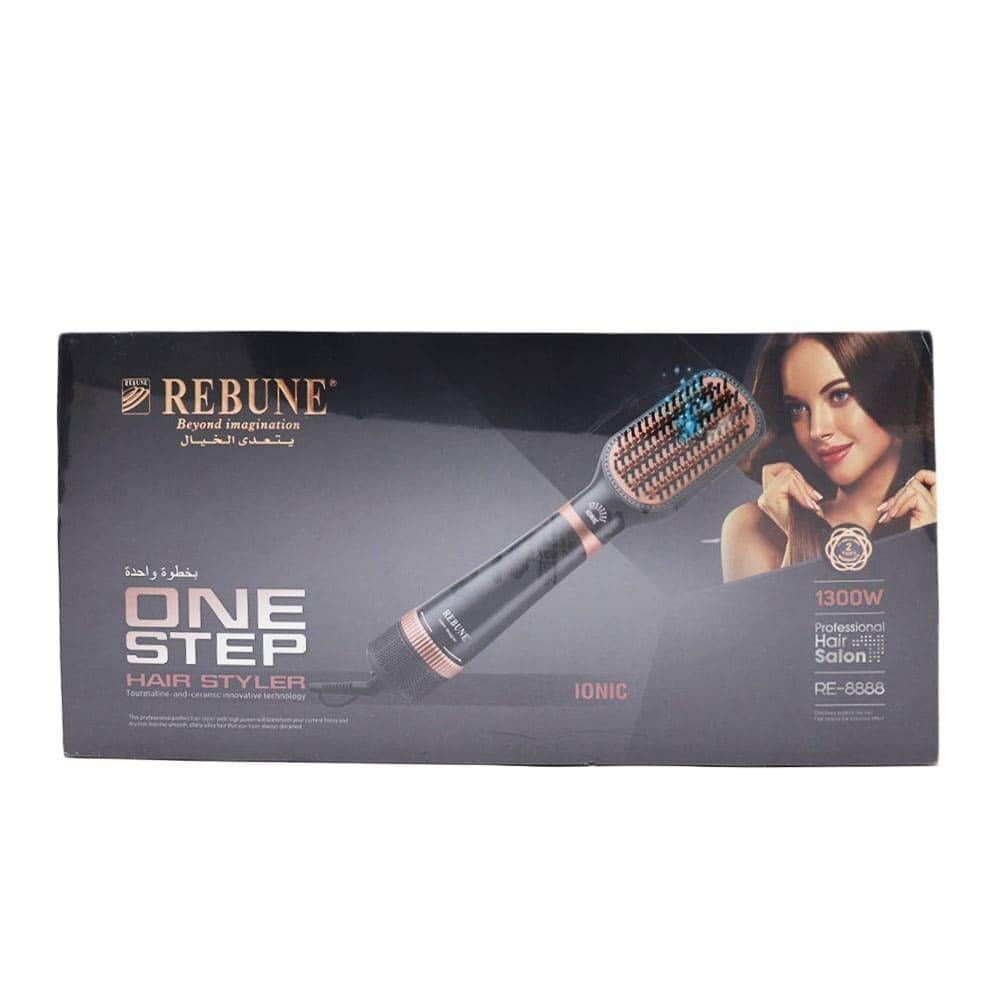 ريبون فرشاة تصفيف الشعر 2*1 بالأيونات موديل RE-8888
