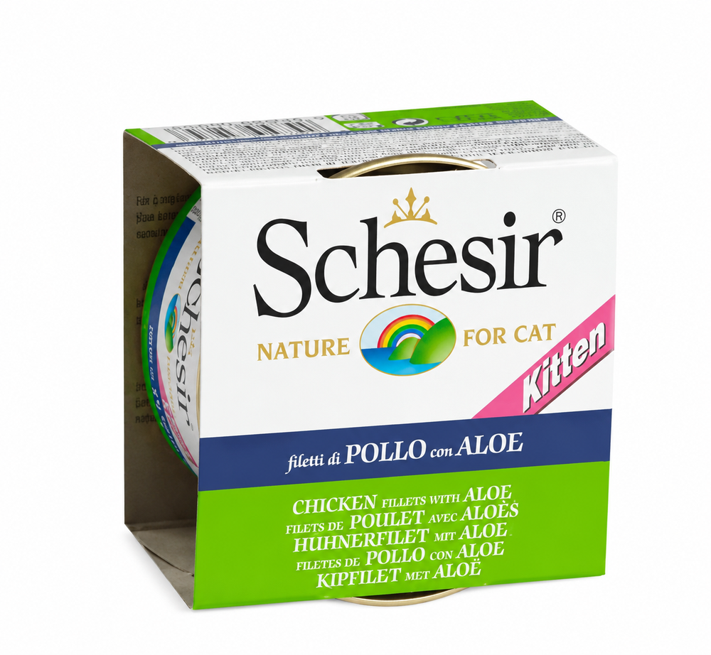 Schesir Kitten Chicken with Aloe Jelly 85g