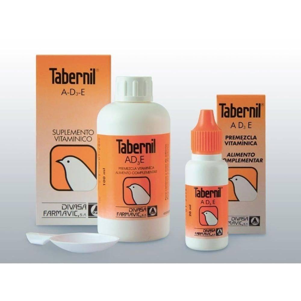 فيتامينات طيور فيتامين A D3 E تابرنيل Tabernil