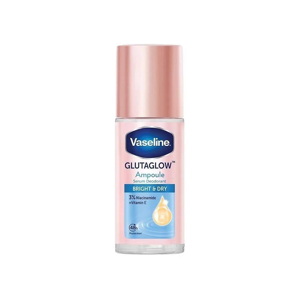 Vaseline Gluta Glow Bright & Dry Roll-On Deodorant Serum - 45 ml