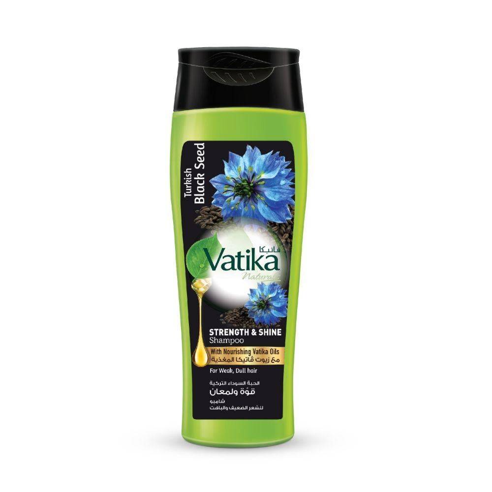 Vatika Strength & Shine Shampoo with Turkish Black Seed - 200ml