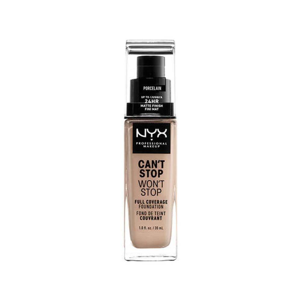 NYX Can't Stop Wet 24 Hour Foundation - Porcelain 03 - 30 ml