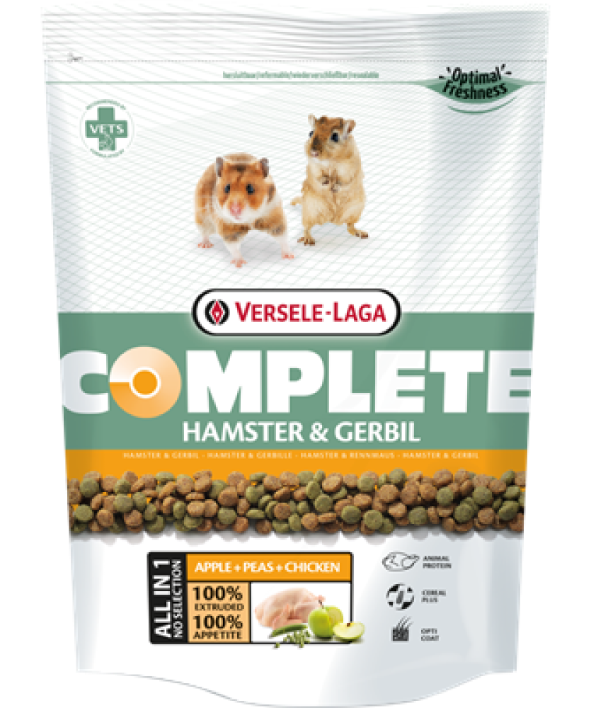 فيرسل لاقا كومبليت أكل الهامستر غني بالبروتين Versele-Laga Complete Hamster & Gerbil