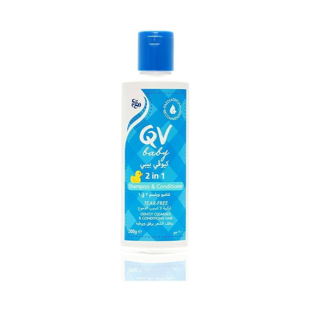 QV Baby Shampoo and Conditioner 2 in 1 for Kids - 200 gm
