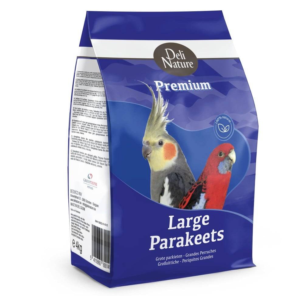 Delinature Premium Large Parakeets