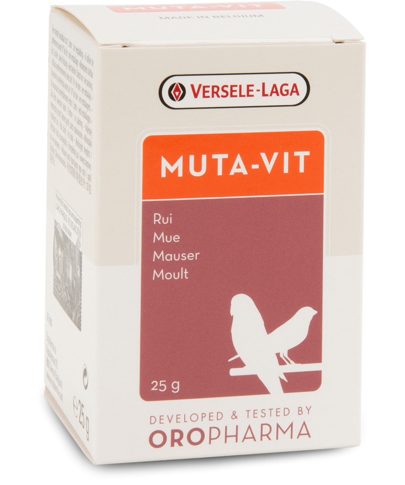 فیرسل لاقا فیتامینات طيور لدعم صحة ريش الطيور 25غ Versele Laga Oropharma Muta-Vit 25g