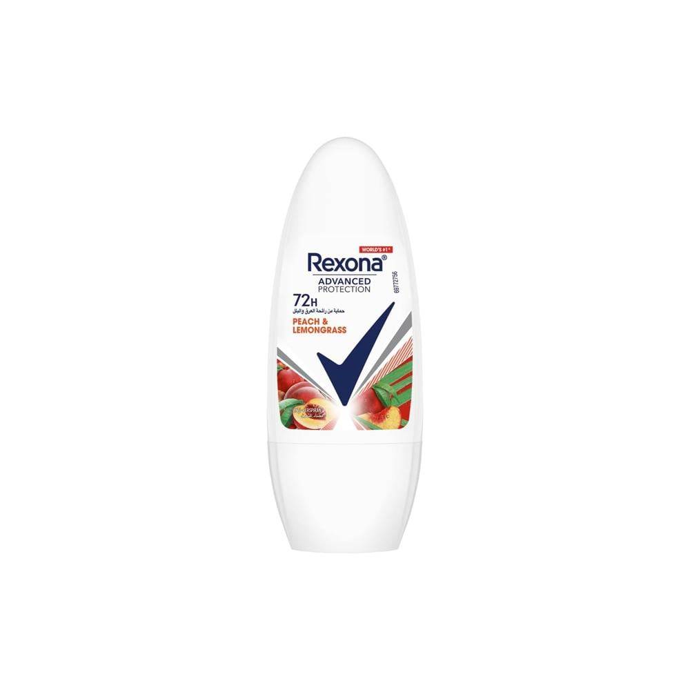Rexona Advanced Protection Roll-On Deodorant with Peach and Lemongrass - 50 ml