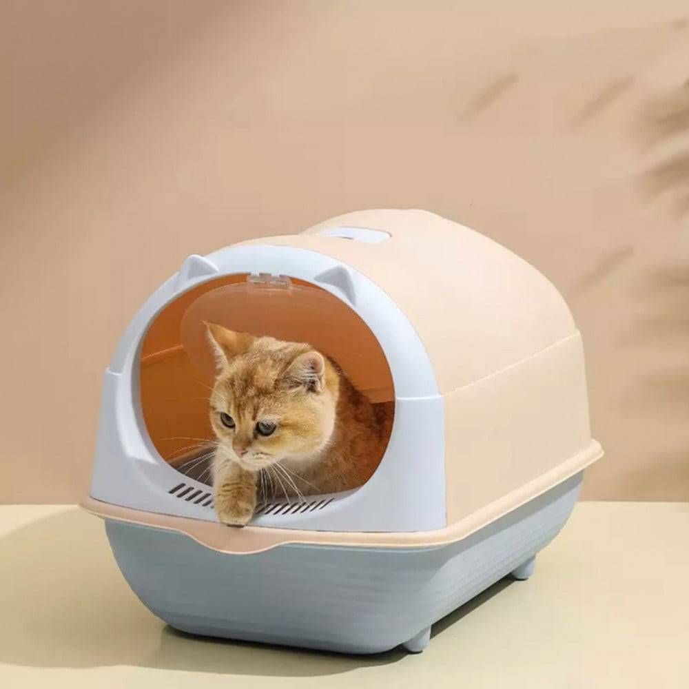 Letterbox Modern kitten sand basin with extra scoop