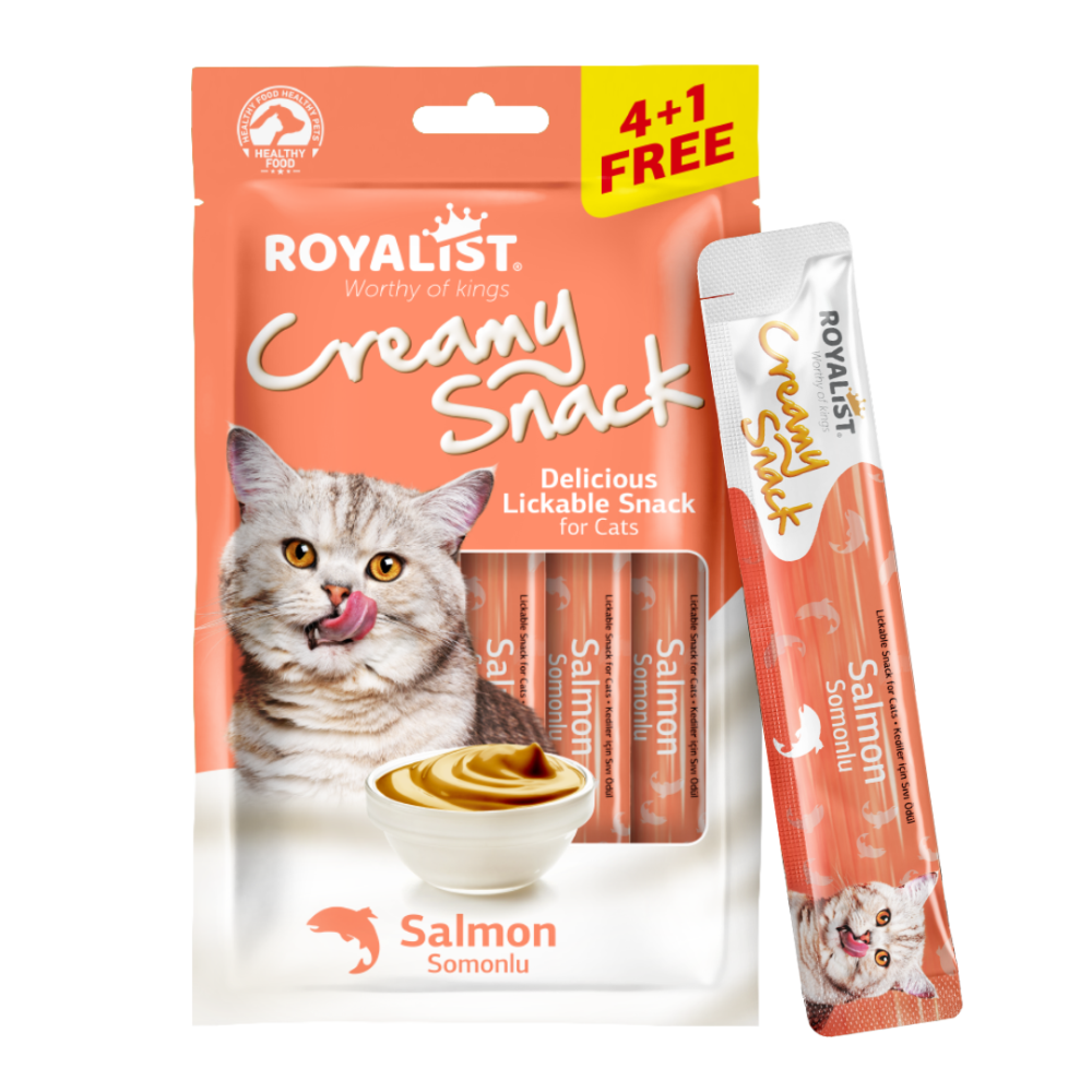 Royalist Cat Creamy Snack Pack Salmon