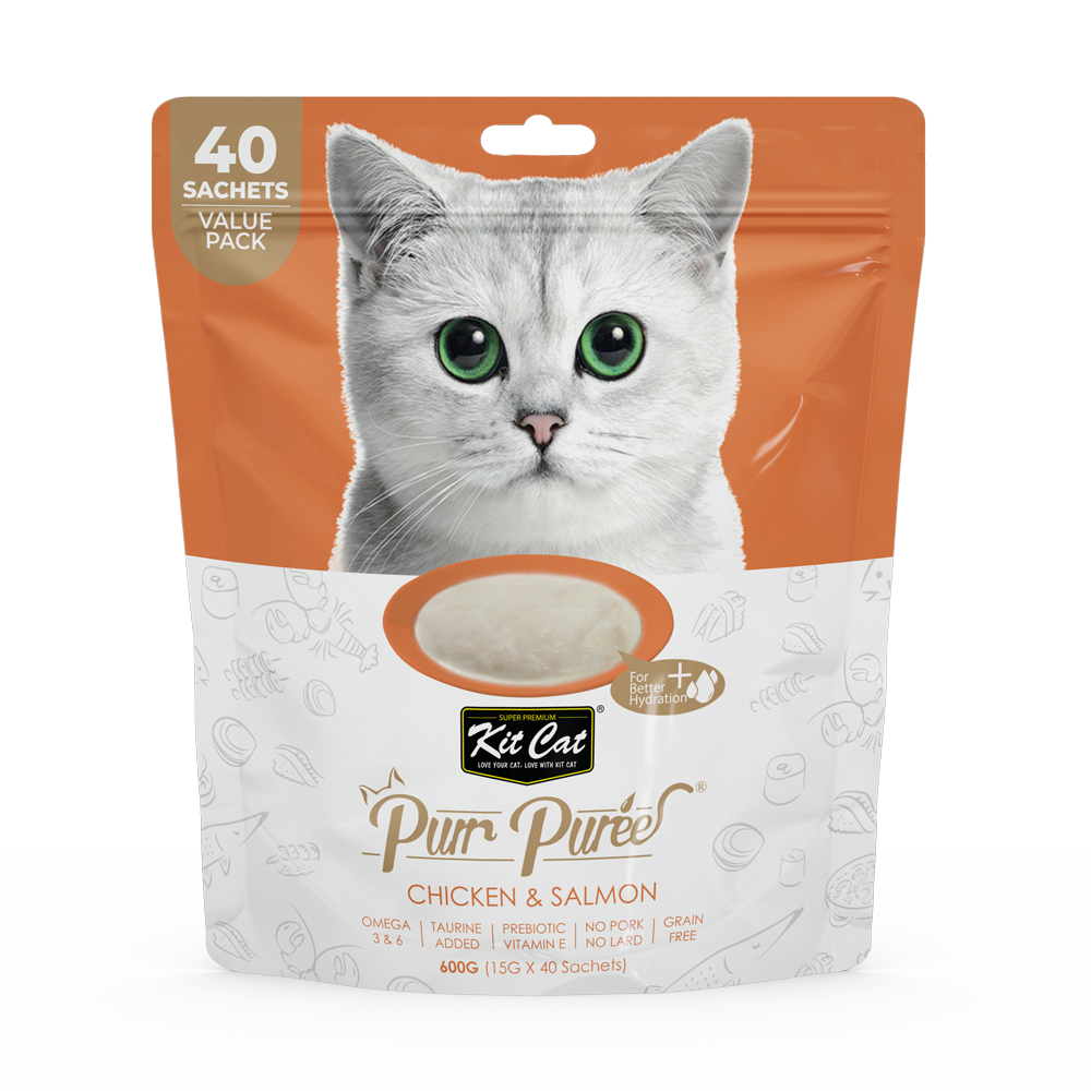 Kitcat Purr Pree Value Pack Chicken Salmon