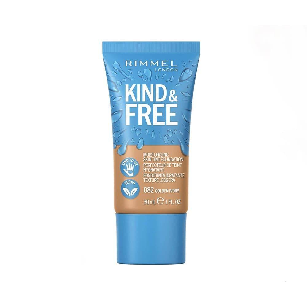 Rimmel London Kind & Free Skin Tint Foundation 082 Golden Ivory - 30 ml