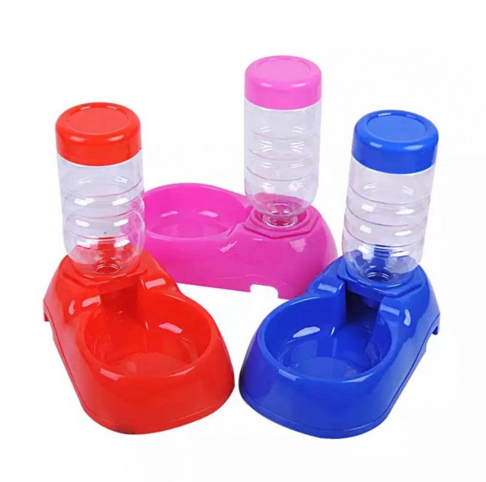 مشربية ومأكلية اقتصادية للقطط والحيوانات الاليفة - حجم صغير 350ml Dispenser Waters or Food For Cats,Small Animals