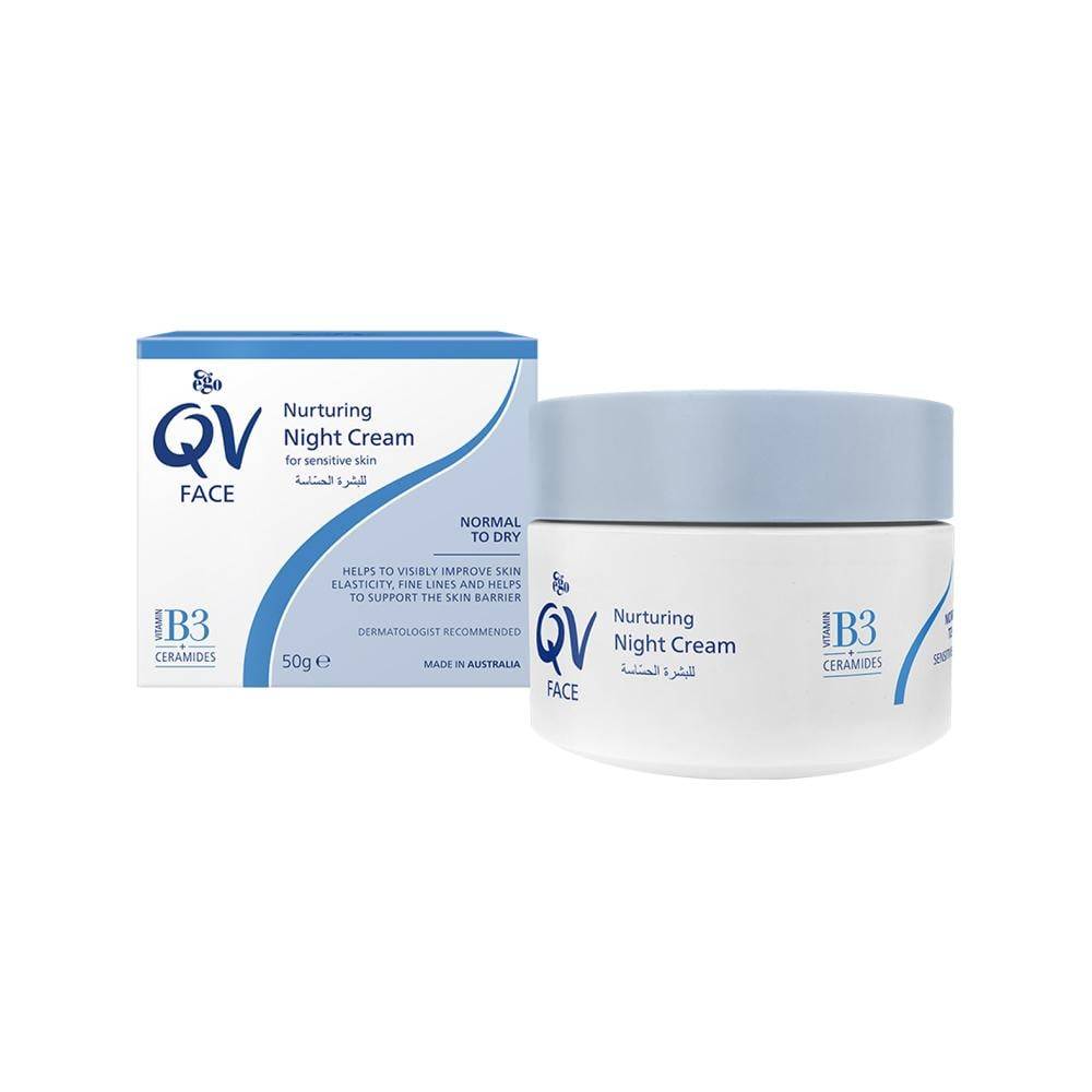 QV Nourishing Facial Night Cream for Sensitive Skin – 50 gm