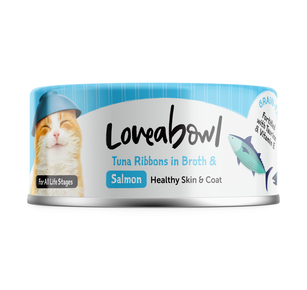 Loveabowl Tuna Ribbons In Broth Salmon