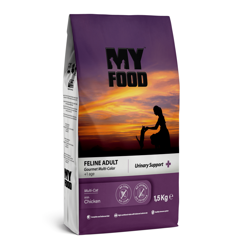طعام القطط البالغة بالدجاج ماي فوود My food Adult cat Food