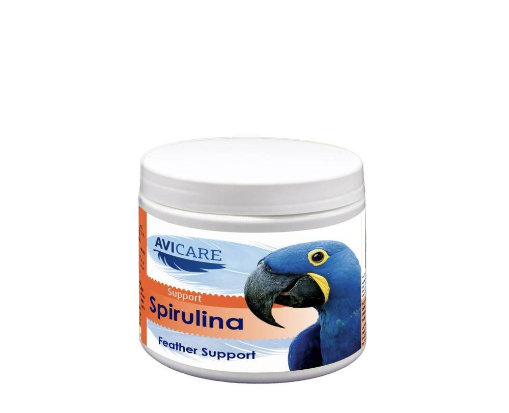 أفيكير سبيرولينا - طحالب طبيعية للطاقة والمناعة وتحسين ريش الطيور AviCare Spirulina 250g