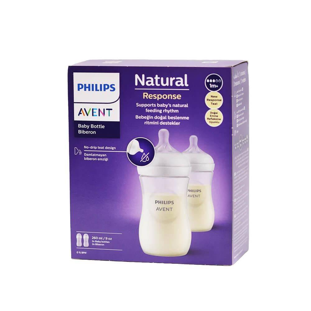Philips Avent Natural baby bottle from 1 month+ - 260x2 ml