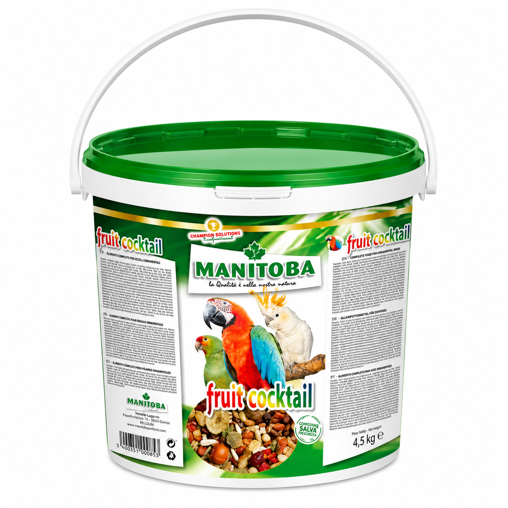 كوكتيل الفواكه زوبريم طيور من مانيتوبا Fruit Cocktai MANITOBA 4kg