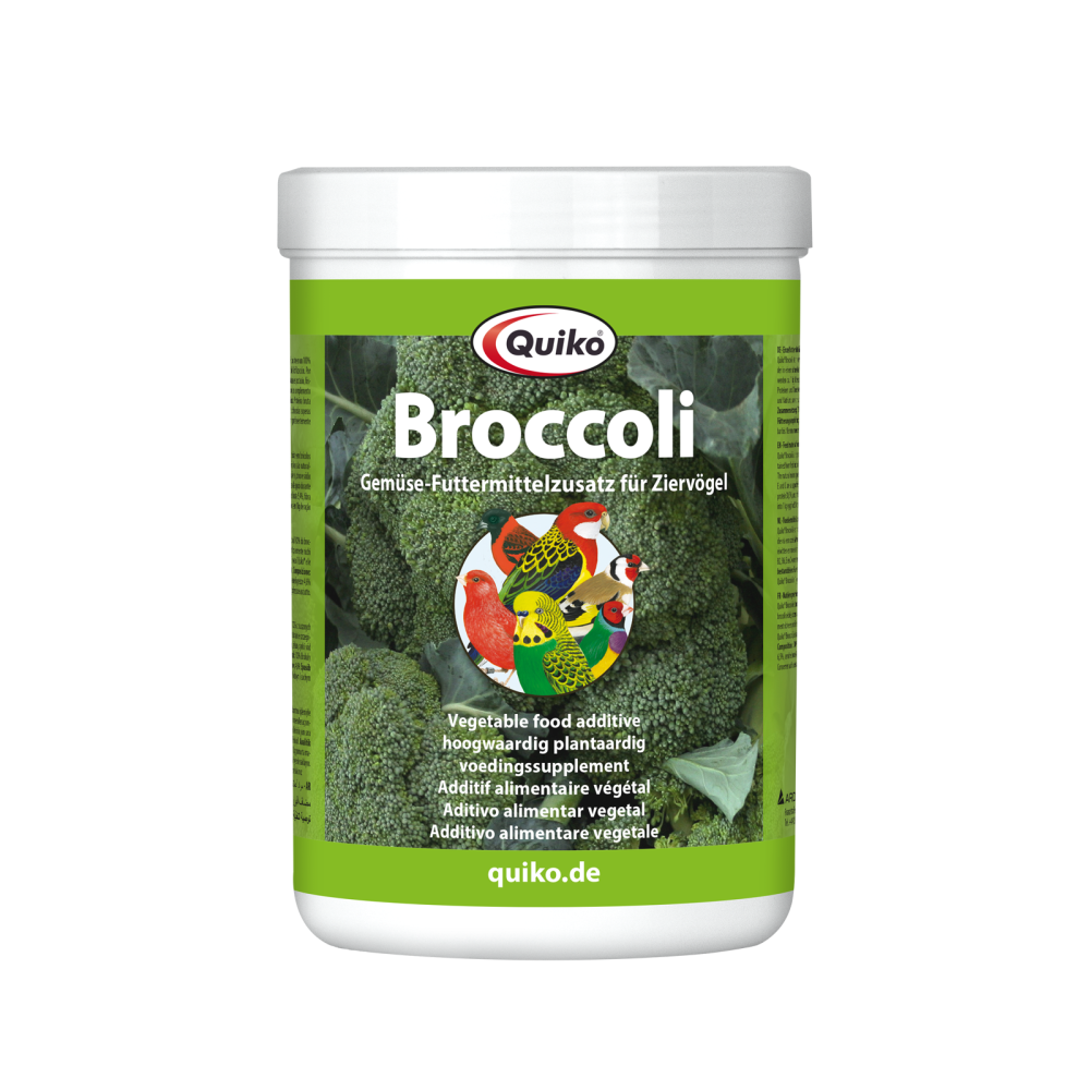 كويكو بروكلي Quiko Broccoli مكمل غذائي نباتي طبيعي لطيور الزينة