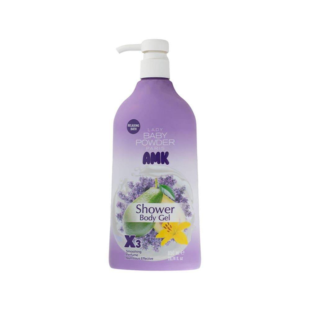 Lady Baby Powder AMK Body Shower Gel - 850 ml
