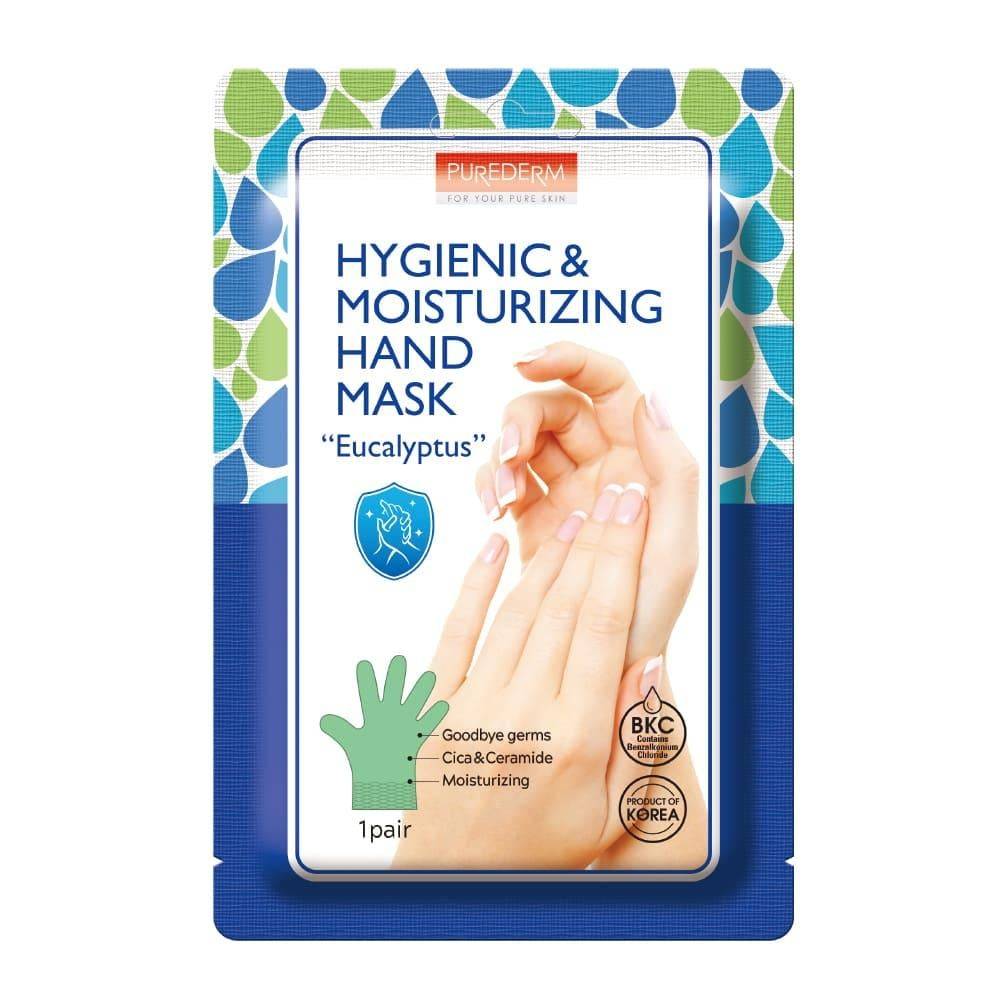 Purederm Hydrating and Hygienic Eucalyptus Hand Mask - 1 Pair