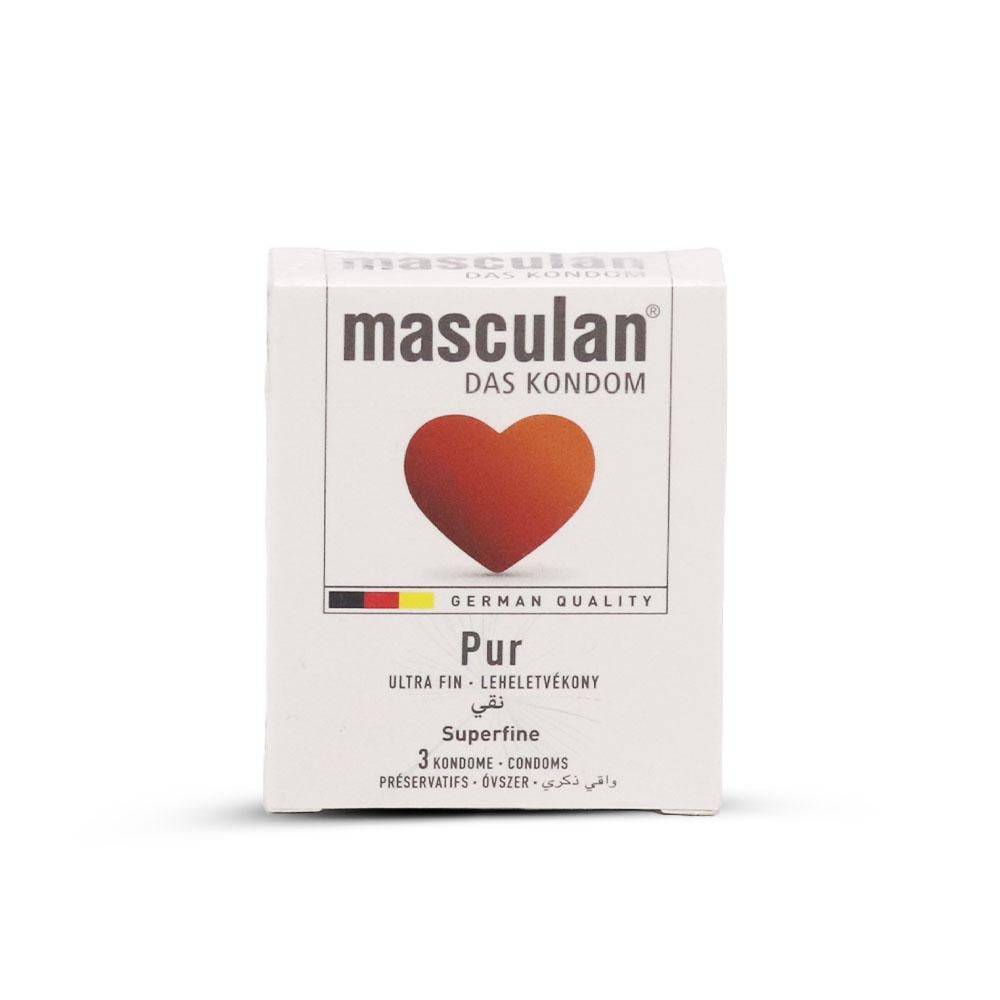 Masculan Pure Pure Condoms - 3 Pieces