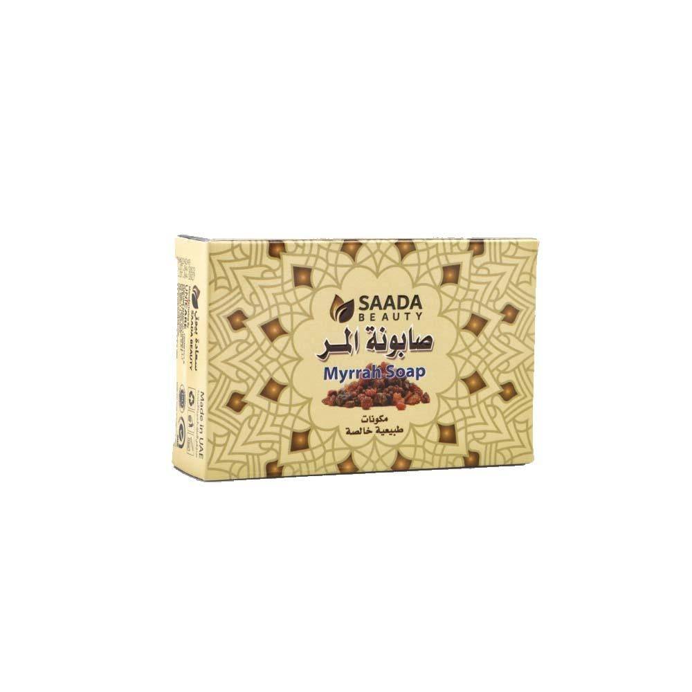 Saada Beauty Myrrh Soap with Pure Natural Ingredients - 125 gm