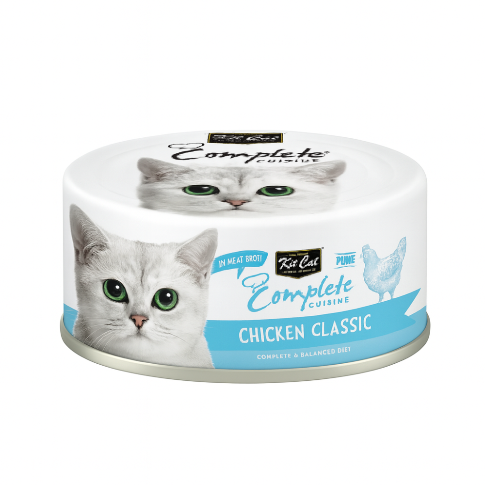 Kit Cat Complete Cuisine Chicken Classic 70g كت كات وجبة كاملة بالدجاج المرق 70غ