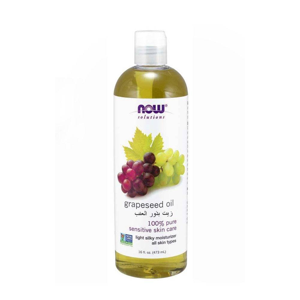Now Grapeseed Oil - 473 ml